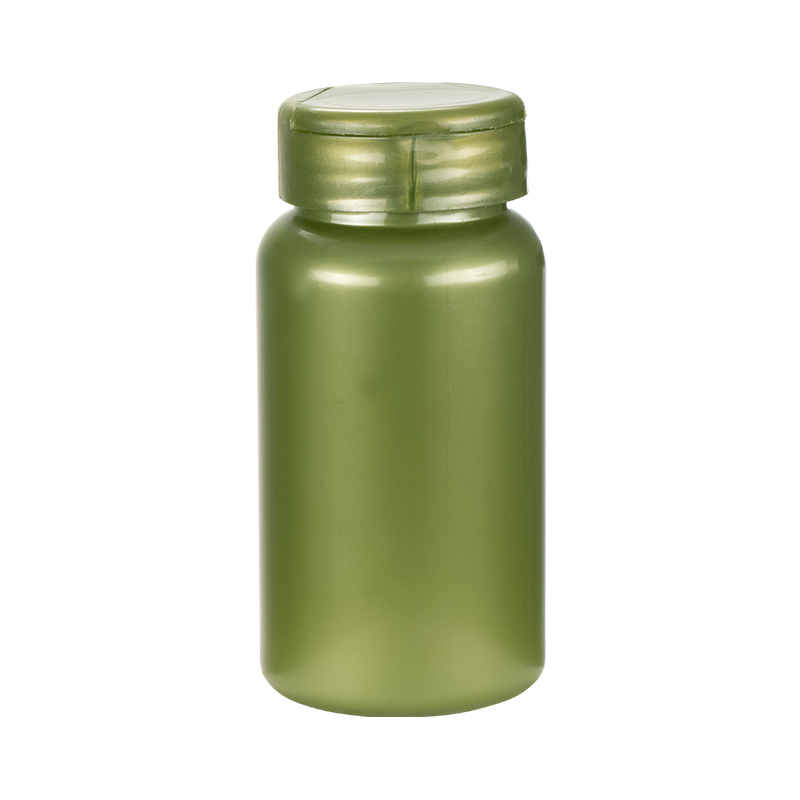 Botella PET redonda alta de 120 ml