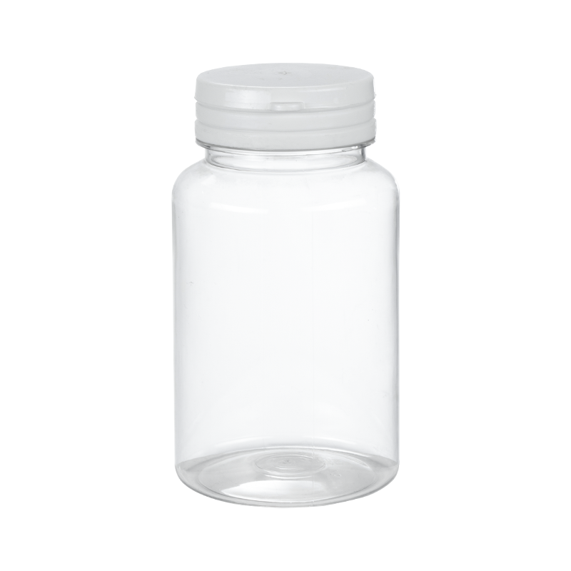 Botella redonda desprendible de PET de 200 ml