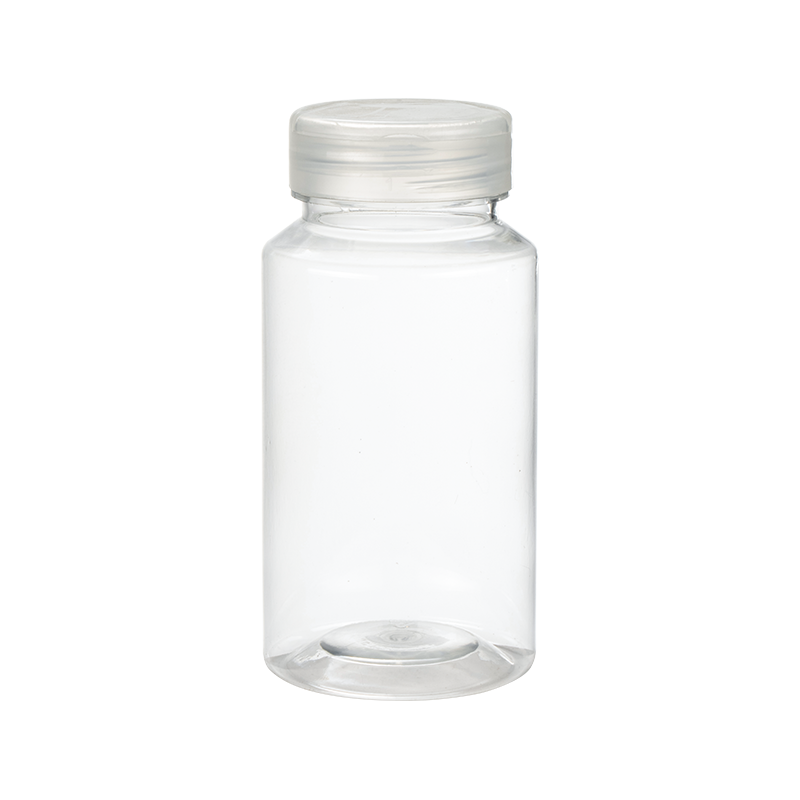 Botella de hombro oblicuo PET de 250 ml