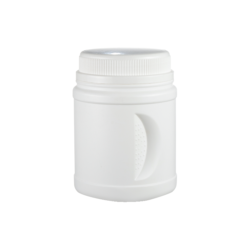 Latas redondas portátiles de HDPE de 1000 ml